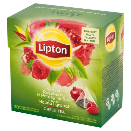 Lipton Herbata zielona Malina i Granat 20 torebek 36g.jpg