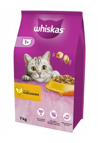 Whiskas Sucha karma dla kotów z kurczakiem 7 kg.JPG