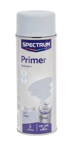 Farba podkładowa w sprayu Spectrum 400 ml matowa szara