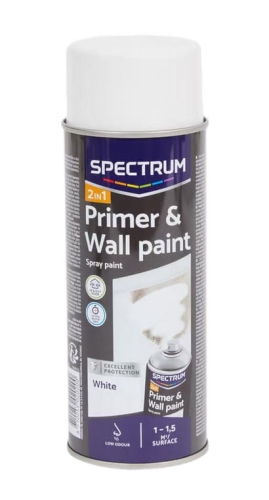 Farba do ścian + podkład w sprayu 2w1 Spectrum 400 ml biały.JPG