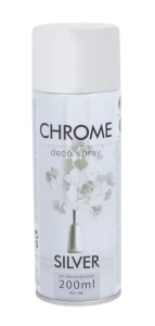 Chromowa farba w sprayu 200 ml Spectrum Srebrna