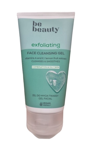 Be Beauty Peelingujący żel do mycia twarzy Vegan 150 ml.jpg