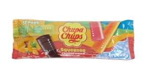 Chupa Chups Lody wodne Freeze Pops do Zamrożenia Owocowe 12 x 45 ml