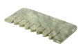 Grzebień Gua Sha do masowania skóry głowy jadeitowy 16 x 8 cm  (1).JPG