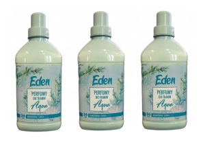 Perfumy do tkanin w płynie Eden Aqua 3 x 720ml