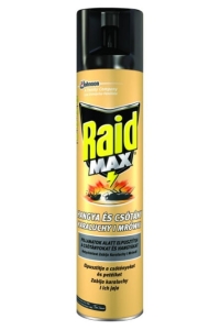 Raid Max owadobójczy spray przeciw karaluchom i mrówkom w aerozolu 400 ml