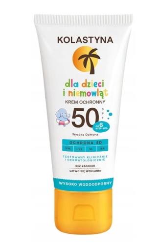KOLASTYNA Krem ochronny dla dzieci i niemowląt SPF 50 75 ml.jpg