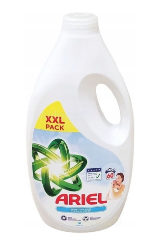 Ariel Sensitive Skin Clean &amp; Fresh Płyn do prania 60 prań 3 L.JPG