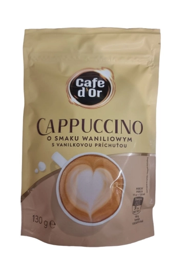 Cappuccino Cafe d’Or o Smaku Waniliowym 130 g