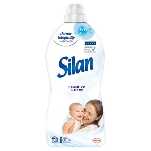 Silan Sensitive &amp; Baby Płyn do Płukania 60 Prań 1,5l.jpg