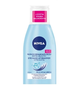 Nivea Delikatny płyn do demakijażu oczu kwas hialuronowy 125 ml