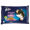 Felix Fantastic Junior Karma dla kociąt wybór smaków w galaretce 340 g (4 x 85 g).webp