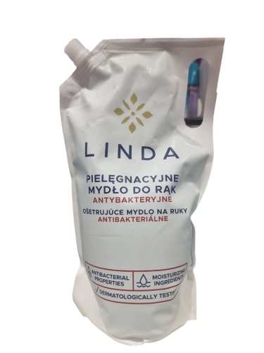 LINDA Pielęgnacyjne Mydło do rąk ANTYBAKTERYJNE  1L.jpg