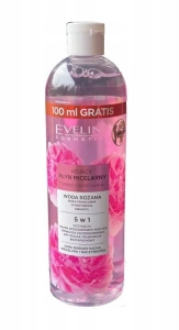 Eveline Cosmetics Kojący płyn micelarny 5w1 Woda różana 500 ml