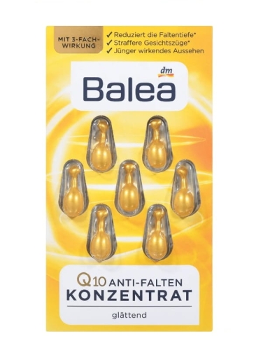 Balea Przeciwzmarszczkowy koncentrat do twarzy Q10 7 szt.jpg