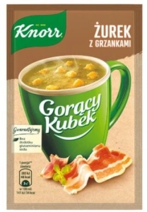 Knorr Gorący kubek żurek z grzankami 17 g