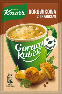Knorr Gorący kubek Borowikowa z grzankami 15 g  6x – zdjęcie 2