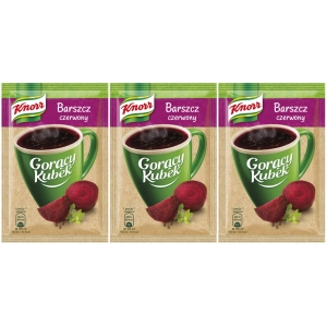 Knorr Gorący kubek Barszcz Czerwony 14 g  3x