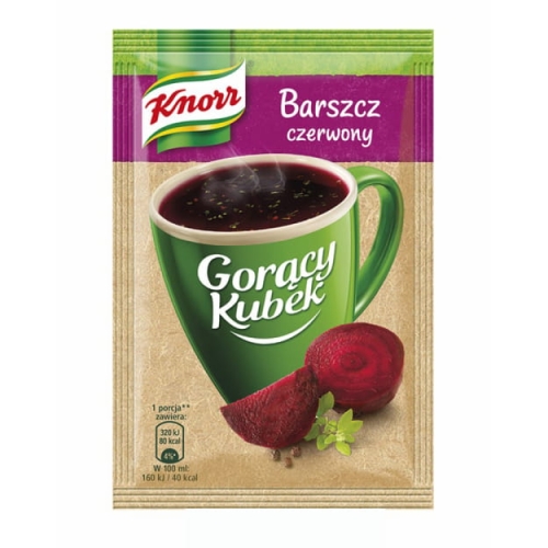 Knorr Gorący kubek Barszcz Czerwony 14 g  6x – zdjęcie 2