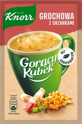 Knorr Gorący kubek Grochowa z Grzankami 21 g  6x – zdjęcie 2