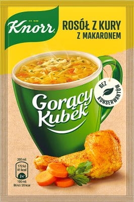 Knorr Gorący kubek Rosół z Kury z Makaronem 12 g.jpg