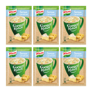 Knorr Gorący kubek Serowa z grzankami 15 g 6x 
