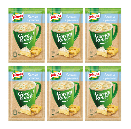 Knorr Gorący kubek Serowa z grzankami 15 g 6x (1).png