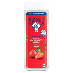 Żel pod prysznic Truskawka Delikatny LE PETIT MARSEILLAIS 400ml 