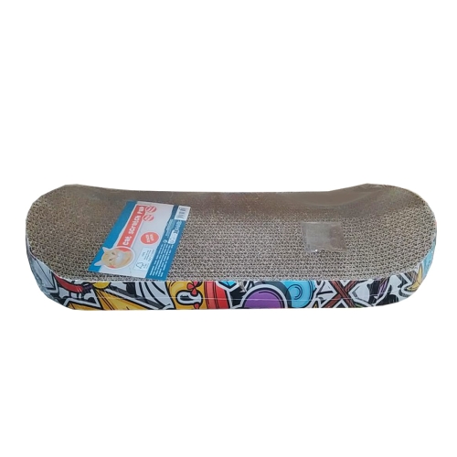 Drapak mata dla kota z kocimiętką z tektury 51x20x9cm  2.jpg