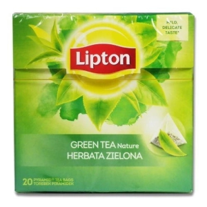 LIPTON Herbata Zielona Ekspresowa 20 torebek 28 g