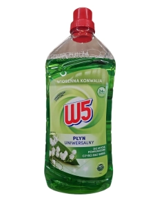 W5 Płyn uniwersalny do czyszczenia o zapachu wiosennej Konwalii 1,5 L