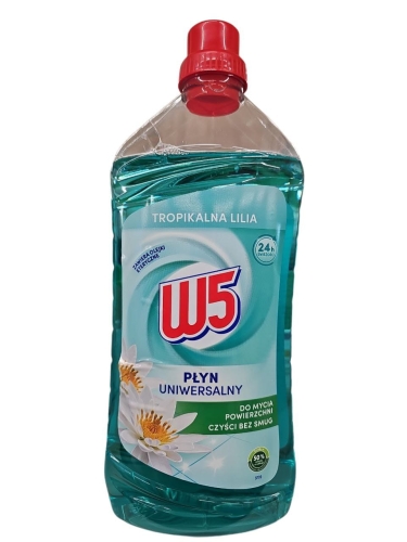 W5 Płyn uniwersalny do czyszczenia o zapachu TropikalnejLilii 1,5 L.jpg
