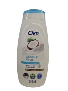 Kremowy żel pod prysznic dla kobiet Coconut Ritual Cien 500 ml 