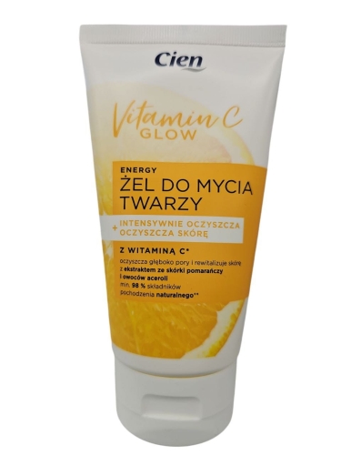 Żel Rozświetlający do mycia twarzy z Witaminą C Cien 150 ml