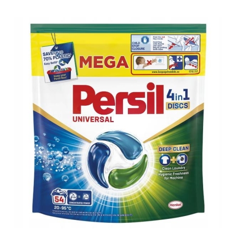 Persil Deep Clean Discs 4w1 Kapsułki do prania Universal 54 prania.JPG