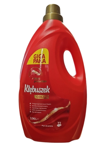 Kłębuszek Color Płyn do prania kolorowych tkanin 72 prania 3,96L.jpg