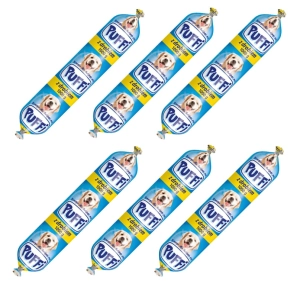 Baton Kiełbasa Karma dla psa z drobiem Puffi 6 x 1kg