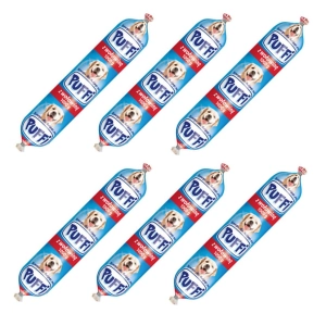 Baton Kiełbasa Karma dla psa z wołowiną Puffi 6 x 1kg