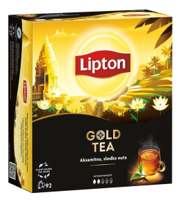 Lipton GOLD TEA 92 sztuk czarna herbata ekspresowa 138 g