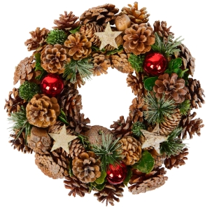 Girlanda świąteczna, wieniec świąteczny Ø 32 x 9 cm 