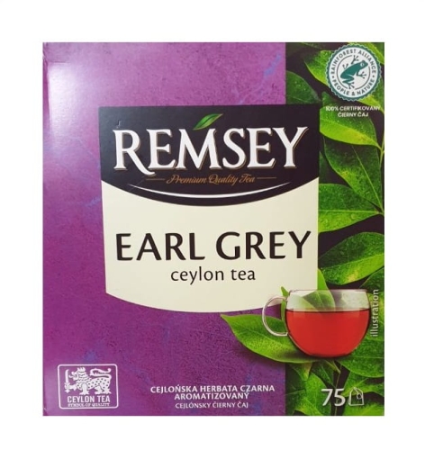 Remsey Earl Grey Ceylon tea Cejlońska herbata czarna 75 torebek 150g.jpg