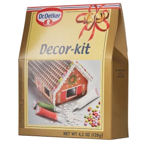 Zestaw dekoracyjny do ozdabiania pierników i wypieków DR. OETKER 108 g
