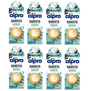 Napój roślinny bez laktozy bez glutenu ALPRO Barista Coconut - kokos 8x750ml
