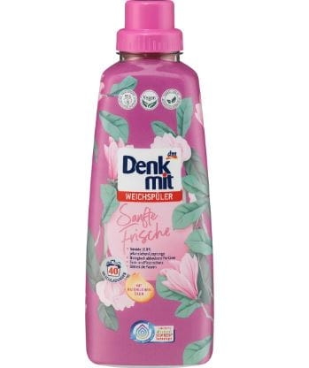 Denkmit Płyn do płukania tkanin Delikatna świeżość 40 prań 1 l Fioletowy.JPG