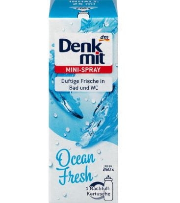 Denkmit Odświeżacz powietrza minispray wkład Ocean Fresh 25 ml.JPG