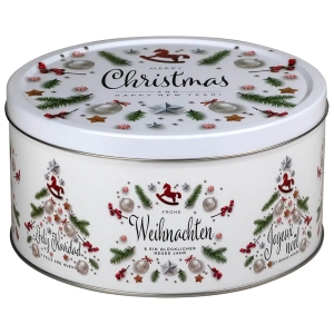 Jacobsens Merry Christmas Maślane Ciasteczka z Kawałkami Czekolady 750g  