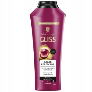 GLISS ULTIMATE REPAIR 400ML Gliss Szampon do włosów farbownych 400 ml ochrona koloru