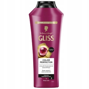 GLISS ULTIMATE REPAIR 400ML Gliss Szampon do włosów farbownych 400 ml ochrona koloru