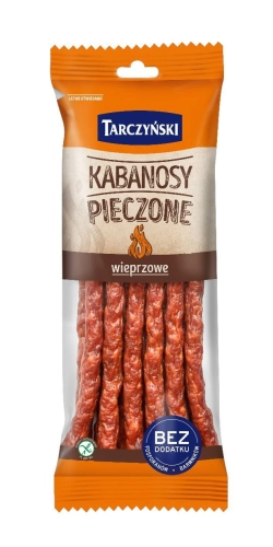 Tarczyński kabanosy pieczone wieprzowe 230g