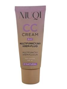NIUQI CC Multifunkcyjny krem - fluid 4w1 01 Natural 30ml